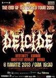 Bilete pentru concertul Deicide la pret redus disponibile doar pana pe 28 februarie