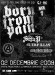 BORN FROM PAIN: concerteaza si in Cluj-Napoca!