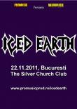 Concert ICED EARTH la Bucuresti - anunt oficial!
