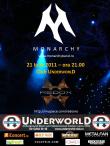 Concert MONARCHY in clubul Underworld