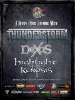 Concert Thunderstrom, Nexus si Highlight Kenosis in Live Metal Club