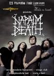 Detalii despre concertele NAPALM DEATH in Romania