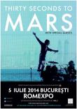 Detalii despre program si reguli de acces la concertul Thirty Seconds to Mars 