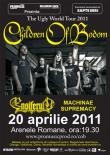 Mai putin de 3 saptamani pana la concertul Children Of Bodom – Ensiferum – Machinae Supremacy 