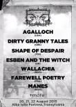 Manes, Shape of Despair si Agalloch printre primele trupe confirmate la editia din acest an a festivalului Dark Bombastic Evening