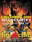 MANOWAR: petrecere de lansare pe 5 decembrie in clubul Fire