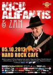 NICU ALIFANTIS & ZAN – concert extraordinar pe 5 octombrie in Hard Rock Cafe