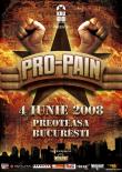 PRO-PAIN live la Bucuresti