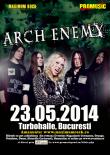 S-au pus in vanzare biletele la concertul ARCH ENEMY de la Bucuresti