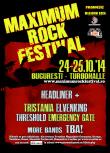 S-au pus in vanzare biletele si abonamentele pentru Maximum Rock Festival 2014