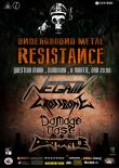 Seara thrash metal in cadrul Underground Metal Resistance Festival IV