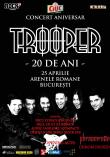 TROOPER: programul concertului aniversar 20 de ani