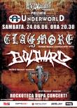 CLAYMORE (Bul) / BOLTHARD / MG42 - live in Underworld  