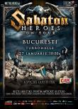Concert extraodinar SABATON: lansare de album la Bucuresti, pe 27 ianuarie