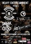 Concert Goodbye to Gravity, Deliver the God, Targ3t si Heavy Duty in Sibiu