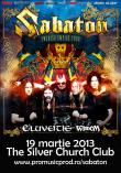 Concert Sabaton, Eluveitie si Wisdom in Romania!