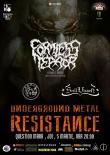 FORMLESS TERROR din Macedonia in cadrul Opening Night la Underground Metal Resistance Fest IV