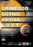 GRIMEGOD, GOTHIC, ABIGAIL si L.O.S.T. concerteaza in Bucuresti