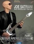 Joe Satriani prezintă „What Happens Next Tour” în Bucureşti – program și reguli de acces
