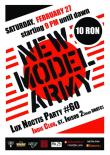 Lux Noctis Party #60 - New Model Army Special Edition