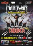 MANOWAR Release Party – o seara de foc in Fire Club
