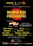 Maximum Rock - Suport Pentru Underground editia 2010: detalii legate de finala concursului