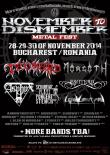 November to Dismember Metal Fest: LIQUID GRAVEYARD, TONS OF POWDER, NAILED TO OBSCURITY si multe alte trupe confirmate!