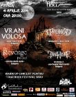 VRANI VOLOSA ,THE REVENGE PROJECT si DIMHOLT: warm-up concert pentru 