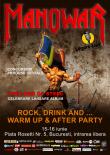Warm up & after party MANOWAR pe 15 si 16 iunie in Légère Live!